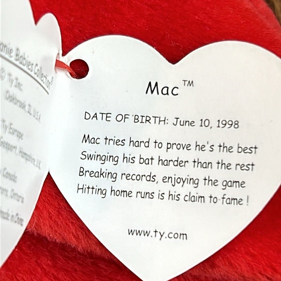 TY beanie baby MAC - Picture 6 of 16